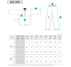 MOOTO EXTERA S6 Uniform (with White V NECK) WT (World Taekwondo) Fighter Dobok