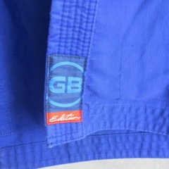 Gracie Barra Equipe Jiu Jitsu Gi Youth Jacket Blue BJJ Active Kimono Jacket Y4