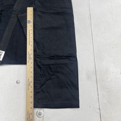 OMACS Judo Jiu Jitsu Gi Kimono Set Mens Small 2/160 Black White Belt Uniform