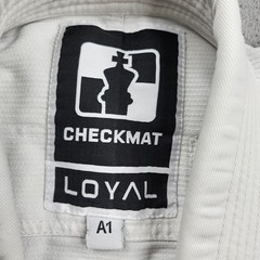 Checkmat Loyal BJJ GI Kimono Jacket Adult A1 White MMA (Jacket Only)
