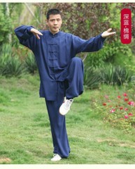 New Men’s Cotton Kung Fu Tai Chi Uniform Martial Arts Wushu Taiji Wing Chun Suit