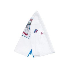 Albino & Preto A&P x Wing Gundam BJJ Gi White 450 GSM IBJJF Jiu Jitsu Kimono