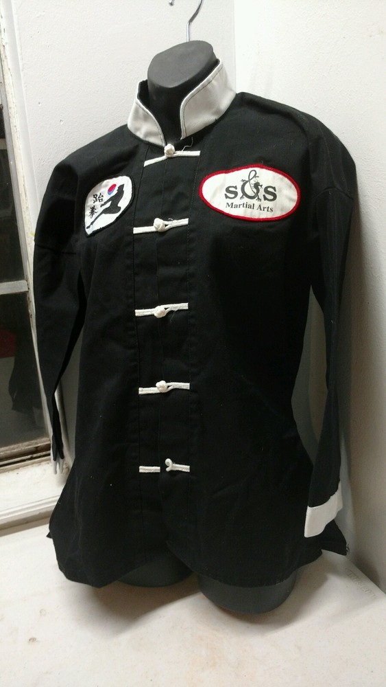 Black Century Karate Uniform Gi Child Size 3 Adult Size Small