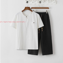 Men’s Chinese Suit Kung Fu Tai Chi Martial Arts Uniforms Casual Wing Chun Suits