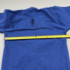 Hayabusa Premium Gi Top Mens A2 Blue Embroidered Logo Front and Back Jiu Jitsu
