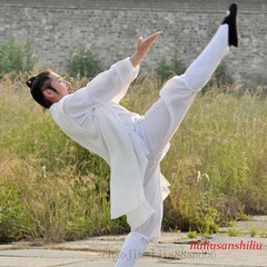 3 Pieces Wudang Taoist Robe Kung Fu Tai Chi Suit Martial Arts Wu Shu Uniform