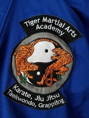 Tiger Claws TC 2000 Series Blue Martial Arts Karate Taekwondo Gi Kids Size 00