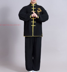 Chinese KungFu Suit Unisex Cotton Tai Chi Uniforms wushu Wing Chun Clothes Set