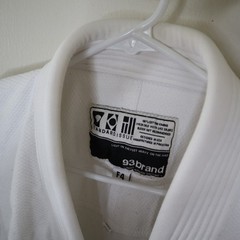 93 Brand Standard Issue BJJ Gi – Women’s Jiu Jitsu Uniform – White – Size F4