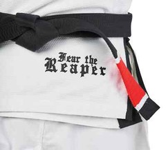 Fuji Sports Fear the Reaper Sekai 2.0 Mens Brazilian Jiu-Jitsu BJJ Gi – White