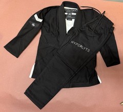 Hyperfly Hyperlyte Series 3.5 Junior 2 Youth Ju-Jitsu Uniform Gi w/ Size 4 Pant