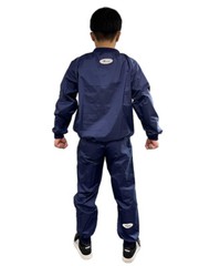 Winning Boxing Sauna suits Weight loss wear top and bottom set Navy F-77 Unisex