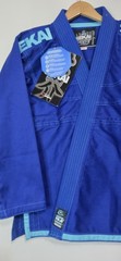 New Set Top Pants Fuji Sekai „World” Brazilian Jiu Jitsu Gi Kimono Woman W3 Blue