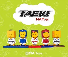 MOOTO Ma Toys (1Set – 50EA) Taekwondo Hapkido Paper Toys Accessory Gift