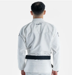 Gi White Uniform and Pants with White belt Men A4 231-265lb 6′ 3.6″- 6′ 7.1″
