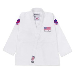 Shoyoroll Batch #151 Americana BJJ Gi 450 GSM White Jiu Jitsu Kimono Uniform