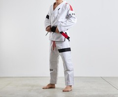 Brazilian Jiu-Jitsu gi (white, blue, black)