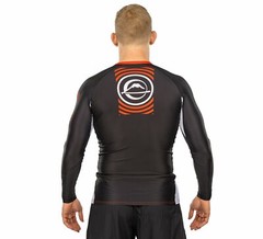 Fuji Heritage MMA BJJ Jiu Jitsu LongSleeve Long Sleeve LS Rashguard – Black