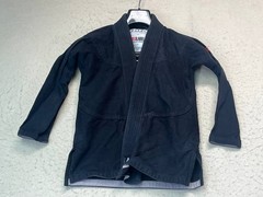 Maeda Red Label 3.0 Jiu Jitsu Gi Black Kids Top Only Size M0