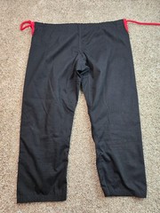 Elite Sports BJJ Gi Womens F3 Black Red Jiu-Jitsu Kimono Jacket Pants