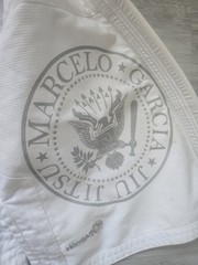 Marcelo Garcia Jiu Jitsu Team GI A4 White Kimono BJJ Uniform MGJJ NYC