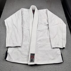 Gameness Gi/Kimono Jacket Adult A0 White BJJ Jiu Jitsu MMA (Jacket Only )