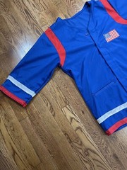Vintage 70s 80s Team USA Karate Gi Blue And Red Men’s Size M Set Pants And Top