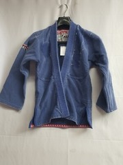 Gracie Barra Equipe Storm Jiu Jitsu Gi Storm Blue No Patches Kimono TOP ONLY Y6