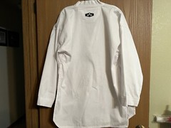 Best Sang MooSa Martial Arts US World Class Taekwondo uniform Ribbed Sz 6