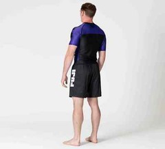 Fuji Sports IBJJF Ranked BJJ Jiu Jitsu Short Sleeve SS Rashguard – Purple