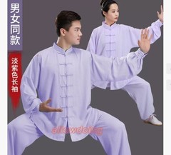 Unisex Cotton Shaolin Tai Chi Uniform Kung Fu Wing Chun Wushu Suit Martial Arts