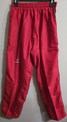 Vision Taekwondo Size 4/180 RED Gi Pants, Loose Fitting Karate, Jiu Jitsu, Akido