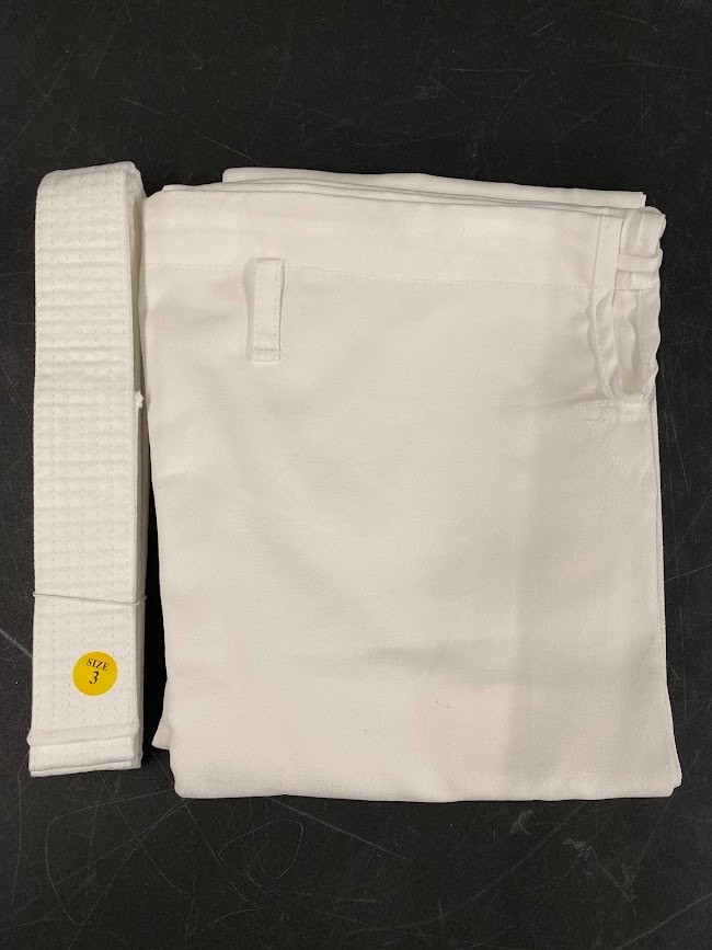 Marcial Arts Mid to Heavyweight Pant & Belt Size 3- NWT