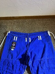 Ronin Brand Brazilian Jiu Jitsu Gi Uniform Set Black and Blue Size A2