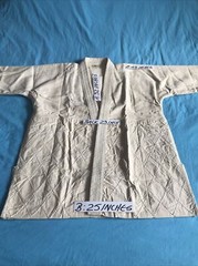 =JUDO JACKET=VINTAGE=1980=BEIGE=UNIQUE=HSK,MADE IN JAPAN=SIZE 2=ORIGINAL=NEW=