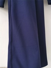 Taoist Oblique Lapel Sanqing Collar Robe Thickened Plush Bamboo Hemp Taoist Robe