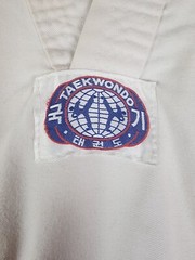 Vintage Lims Tae Kwon Do Top Size 1 Distressed