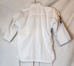 Gracie Jiu-Jitsu Classic Gi With Belt Sz 00/120 (Kids 4-7) White BJJ MMA Boxing