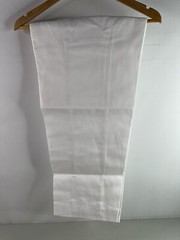 Taekwondo Karate Martial Arts Kid Youth Size 2 White Pants Shirt Set with Belt