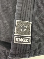 KINGZ The One Kimonos Kore GI Black Long Sleeve Size M0 Jiu Jitsu BJJ MMA