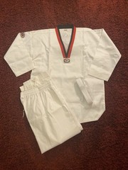Redox Taekwondo Karate 2 Piece Uniform Gear Martial Art Men’s XL/6 *READ*