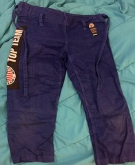 Jiu Jitsu Gi Size M-1 MMA American Top Team Blue Color