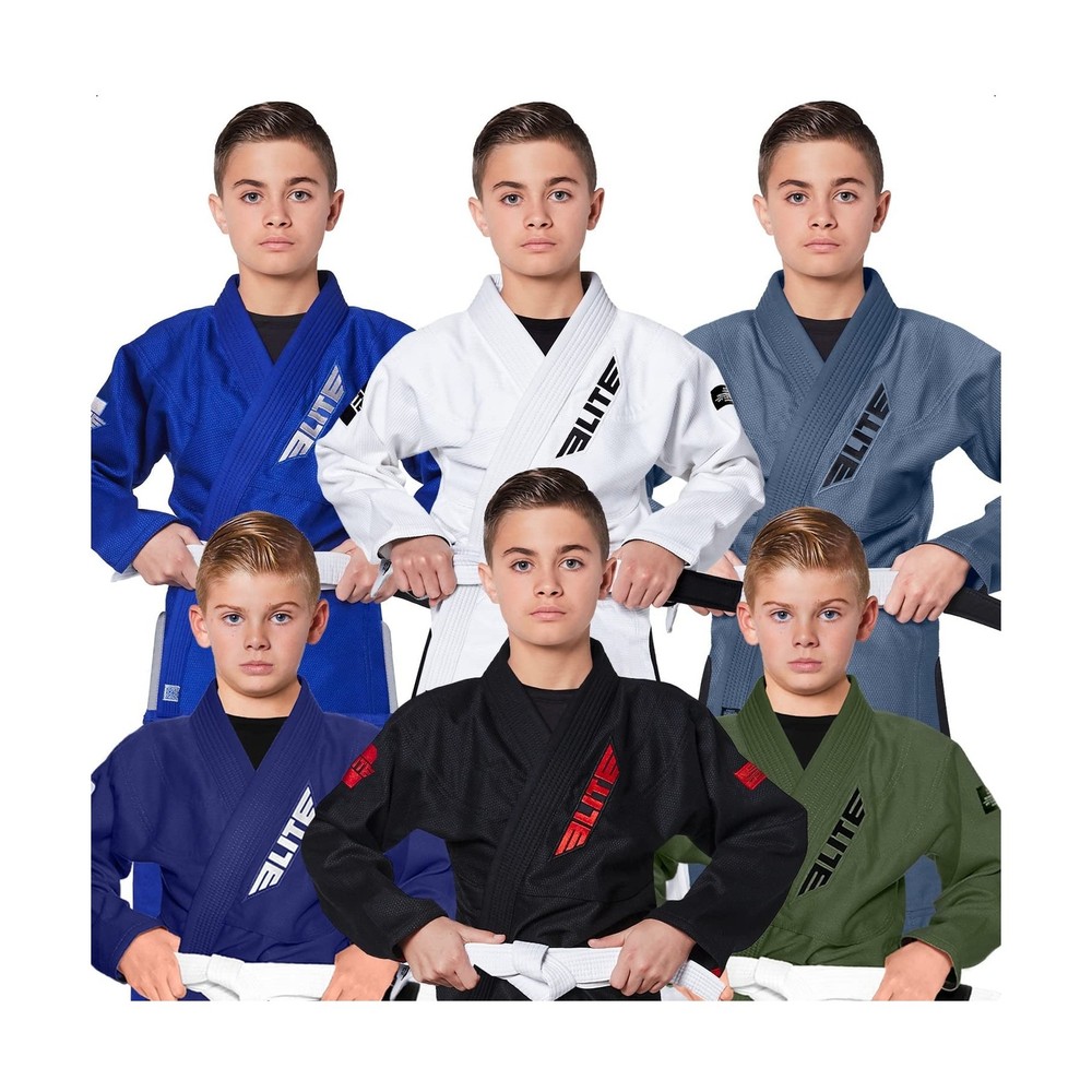 Elite Sports Kids BJJ GI, Youth IBJJF Children’s Brazilian Jiujitsu Gi kim