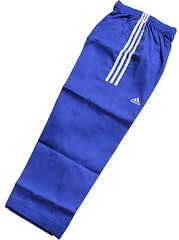 Adidas Champion 3-stripe Open Dobok/Martial Uniform/TaeKwonDo/Karatedo/Gis/Blue
