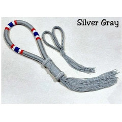 Mongkol Boxing Headband Handmade Color Sliver Gray Armbands Premium Prajiat Mua