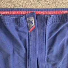 Hayabusa Jiu Jitsu Gi Jacket Kimono Top Adult A3 Blue 350GSM Pearl Weave Cotton