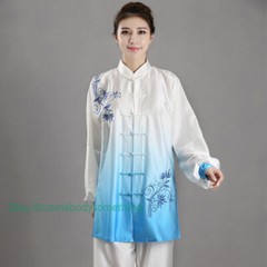 Tai Chi Uniform Women Men Arts Uniform Chinese Traditional Kung Fu Sportswear