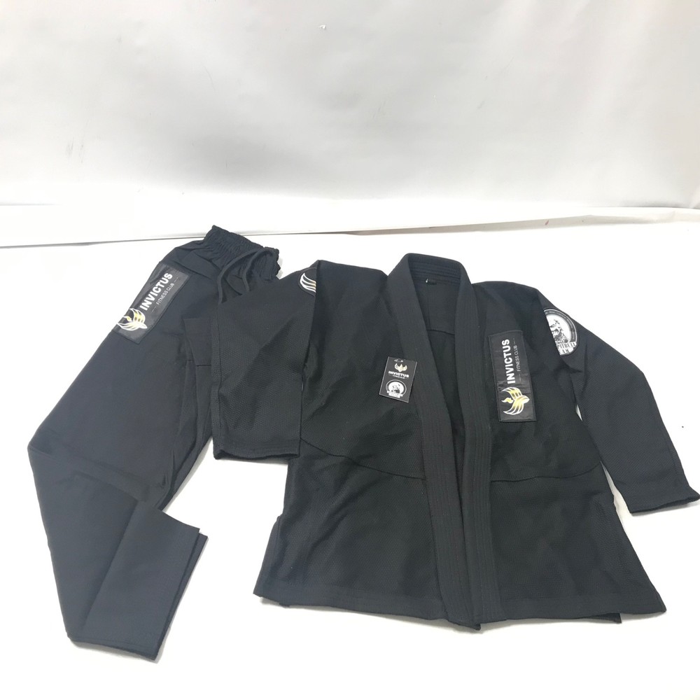 Kids Brazilian Jiu Jitsu Gi MMA Grappling Martial Arts Uniform BJJ Kimono 7-8Y