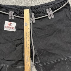 Custos Athletic Gi Set Adult A2 Gray Jiu Jitsu Ripstop MMA Grappling *No Belt