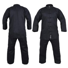 Yamasaki Kung Fu Uniform Gi 10oz – Black – Kids & Adult Sizes – Morgan Sports